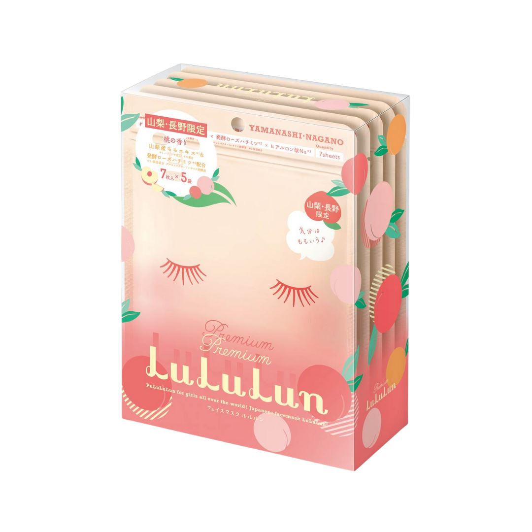 Lululun Premium Sheet Mask, Yamanashi Peach Glow Girl MNL 
